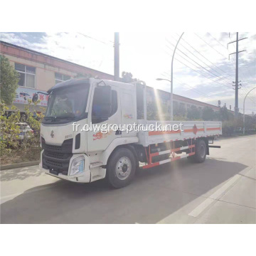 Camion de transport de marchandises dangereuses de cylindre de gaz 4x2